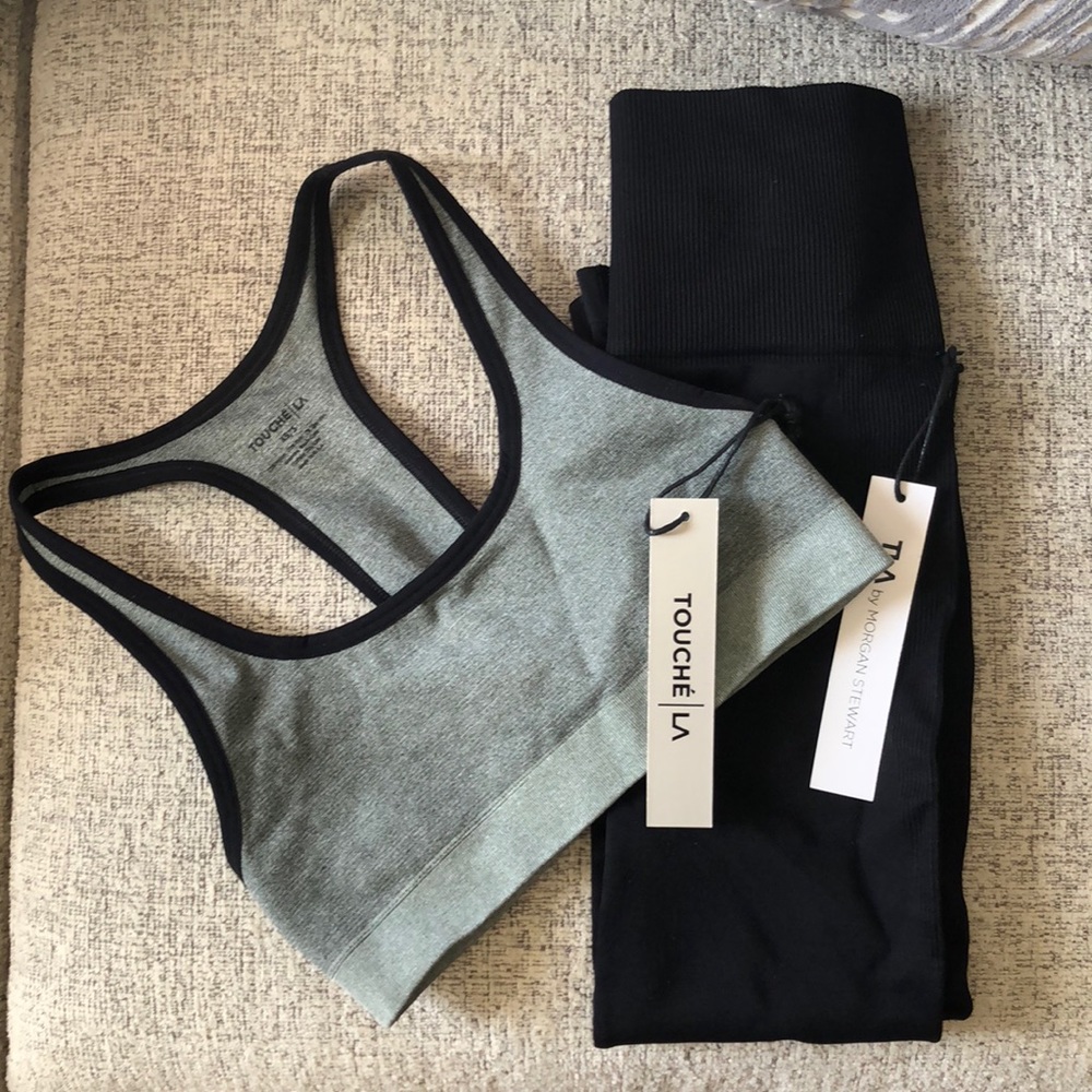 Touché LA by Morgan Stewart bra and legging set